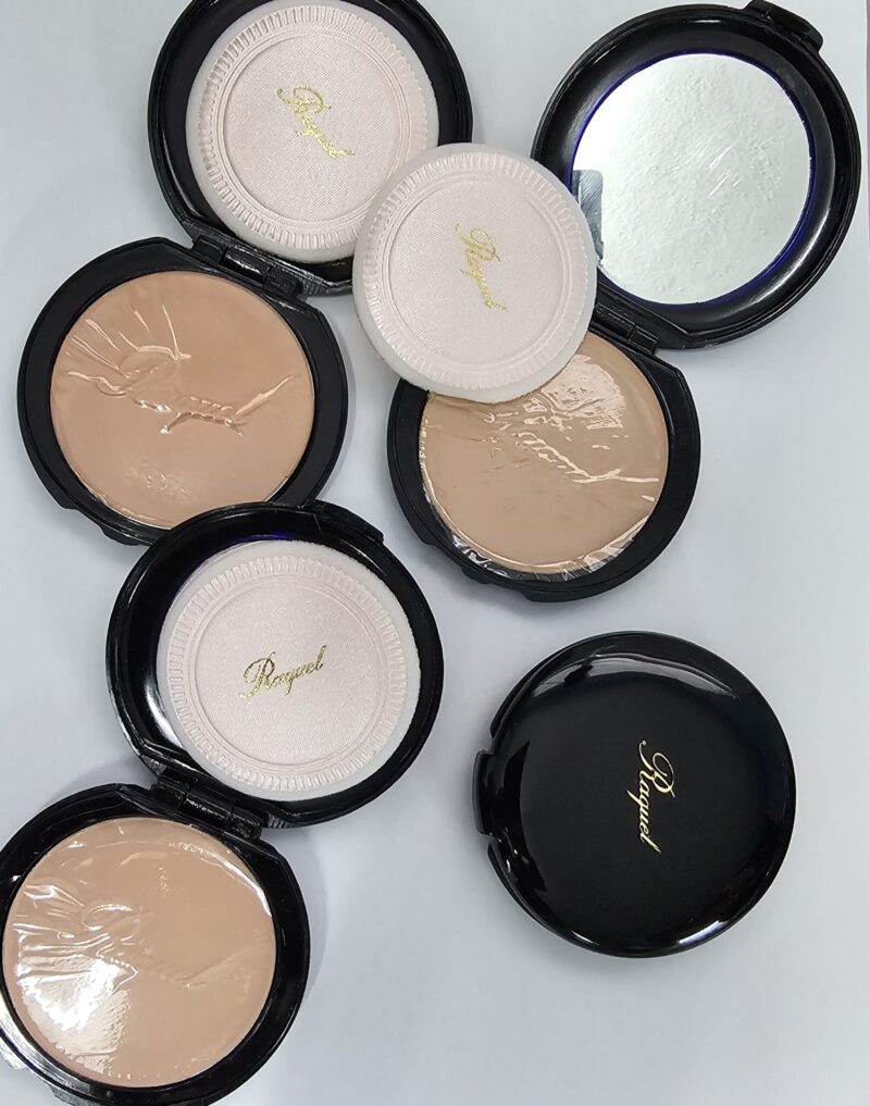 Polvo Compacto Facial Raquel – Acabado Mate Sedoso