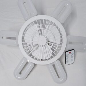 20260116_171550 Lámpara de Techo LED con Ventilador Integrado y Control Remoto